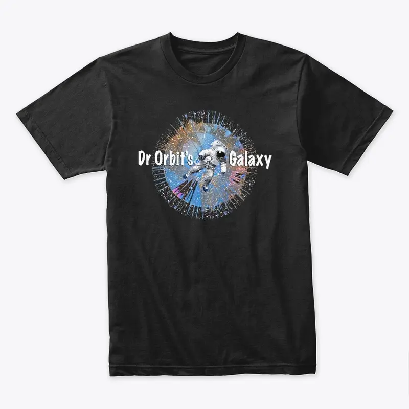 Dr Orbits Galaxy Wide Logo Apparel